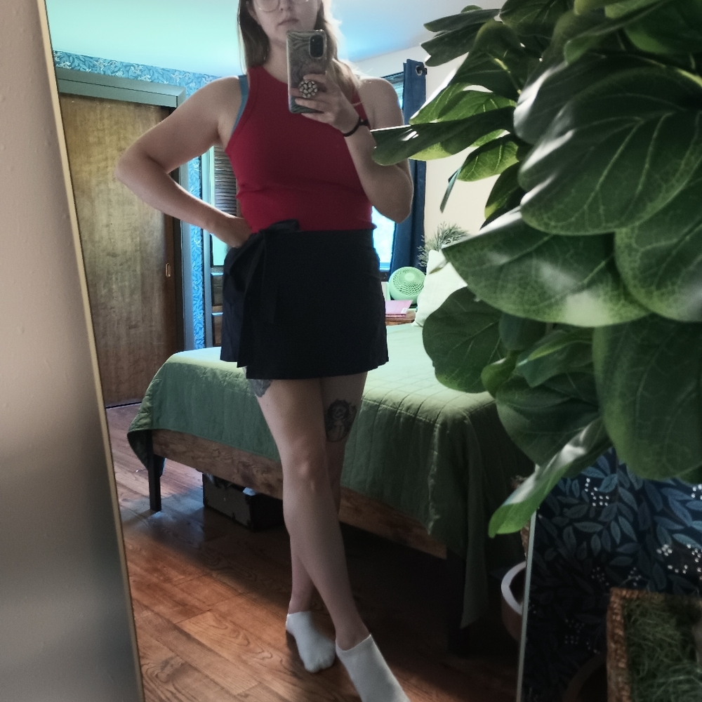 Popflex Navy Skort